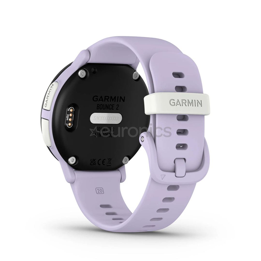 Garmin Bounce 2, light purple - Kids' smart watch