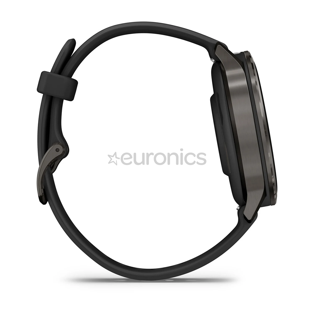 Garmin Venu 4, 41 mm, melna / melna - Viedpulkstenis