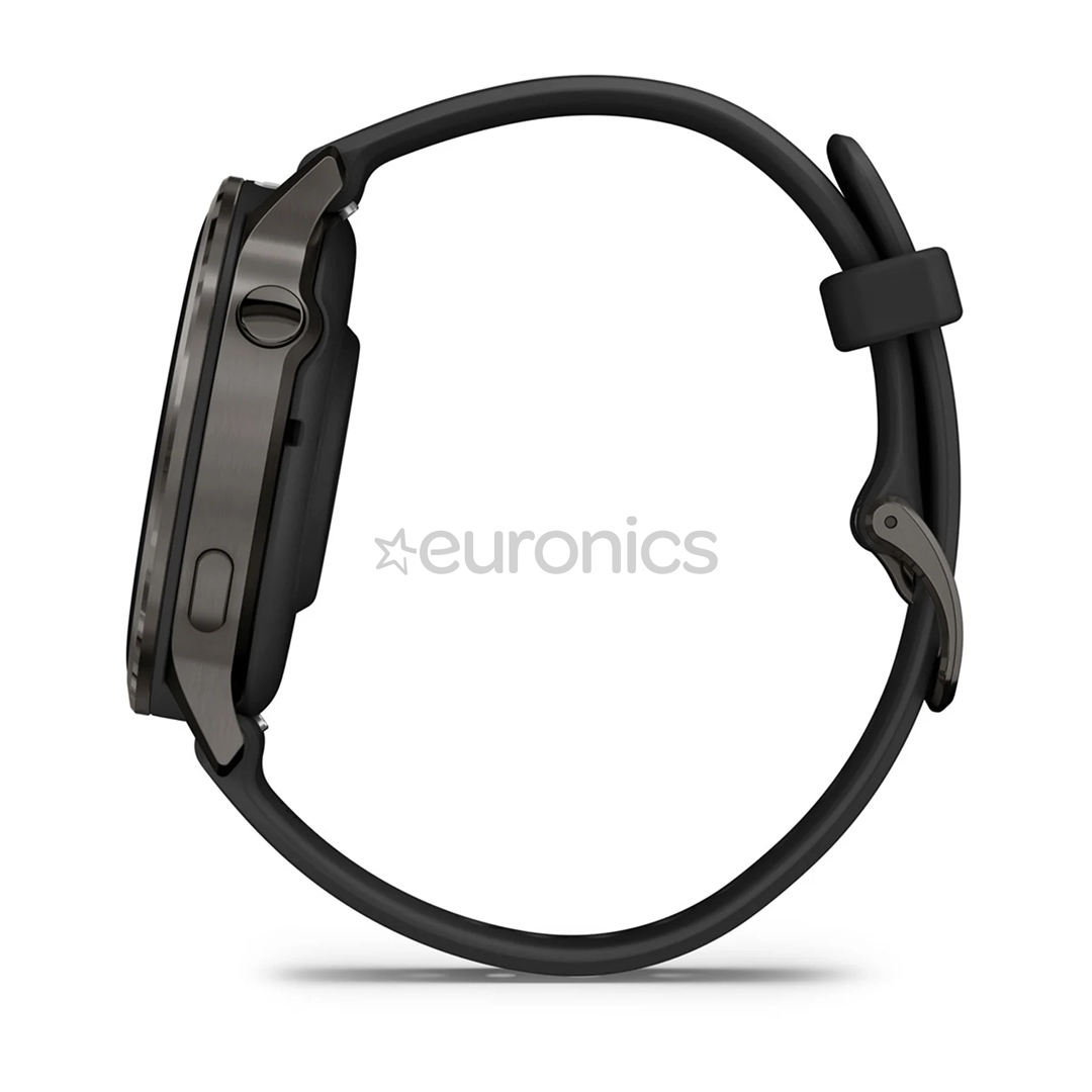 Garmin Venu 4, 41 mm, melna / melna - Viedpulkstenis