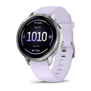 Garmin Venu 4, 41 mm, silver / periwinkle - Sports watch 010-03013-01