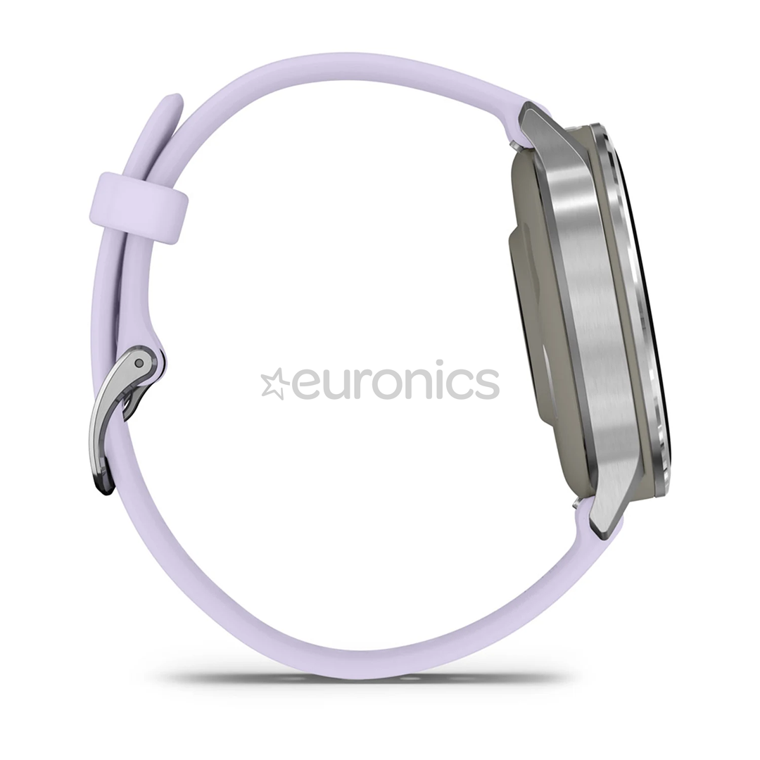 Garmin Venu 4, 41 mm, silver / periwinkle - Sports watch