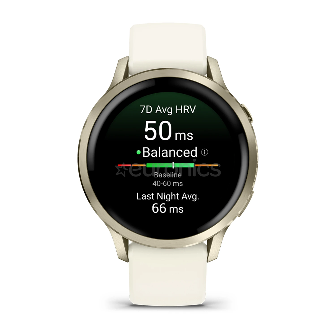 Garmin Venu 4, 41 mm, lunar gold / bone - Sports watch