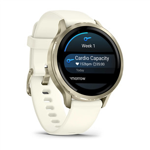 Garmin Venu 4, 41 mm, lunar gold / bone - Sports watch