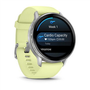 Garmin Venu 4, 45 mm, silver / citron - Sports watch