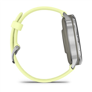 Garmin Venu 4, 45 mm, silver / citron - Sports watch