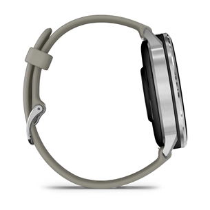 Garmin Venu 4, 45 mm, sudraba / pelēka - Viedpulkstenis
