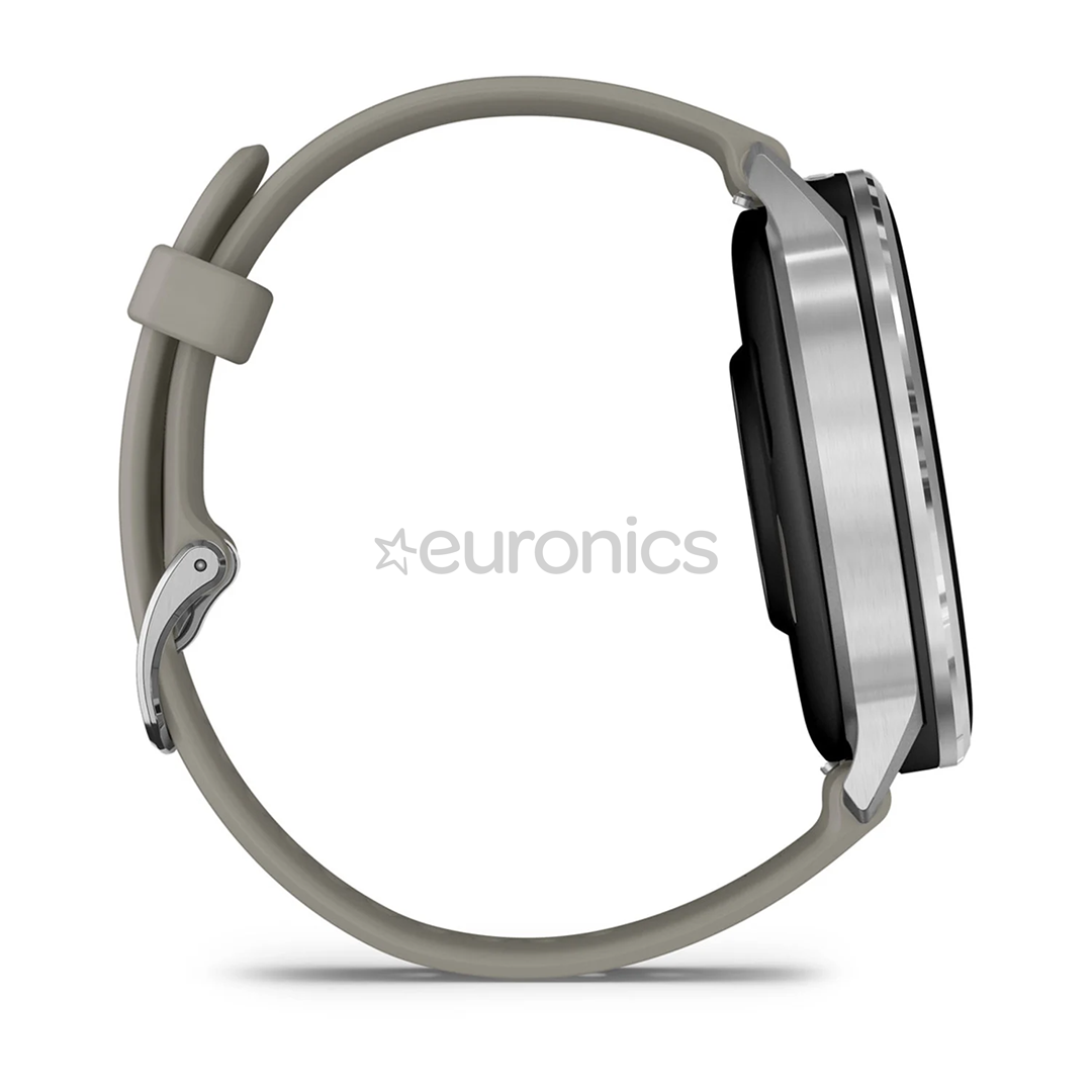 Garmin Venu 4, 45 mm, sudraba / pelēka - Viedpulkstenis