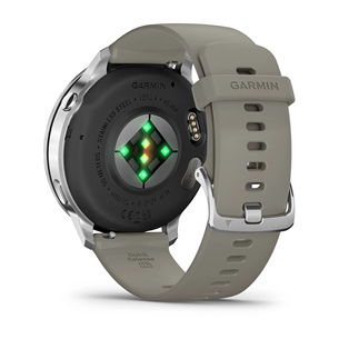 Garmin Venu 4, 45 mm, sudraba / pelēka - Viedpulkstenis