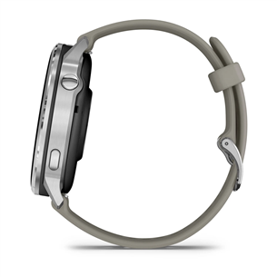 Garmin Venu 4, 45 mm, sudraba / pelēka - Viedpulkstenis