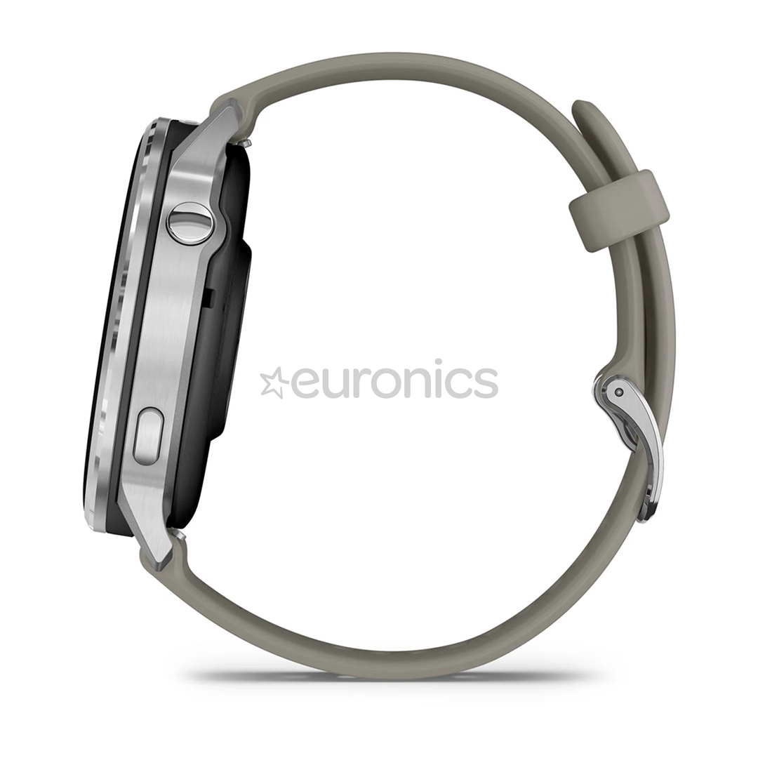 Garmin Venu 4, 45 mm, sudraba / pelēka - Viedpulkstenis