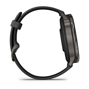 Garmin Venu 4, 45 mm, melna / melna - Viedpulkstenis