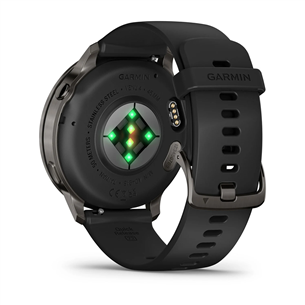 Garmin Venu 4, 45 mm, melna / melna - Viedpulkstenis