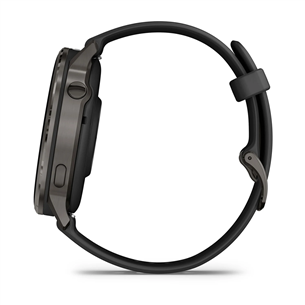 Garmin Venu 4, 45 mm, melna / melna - Viedpulkstenis