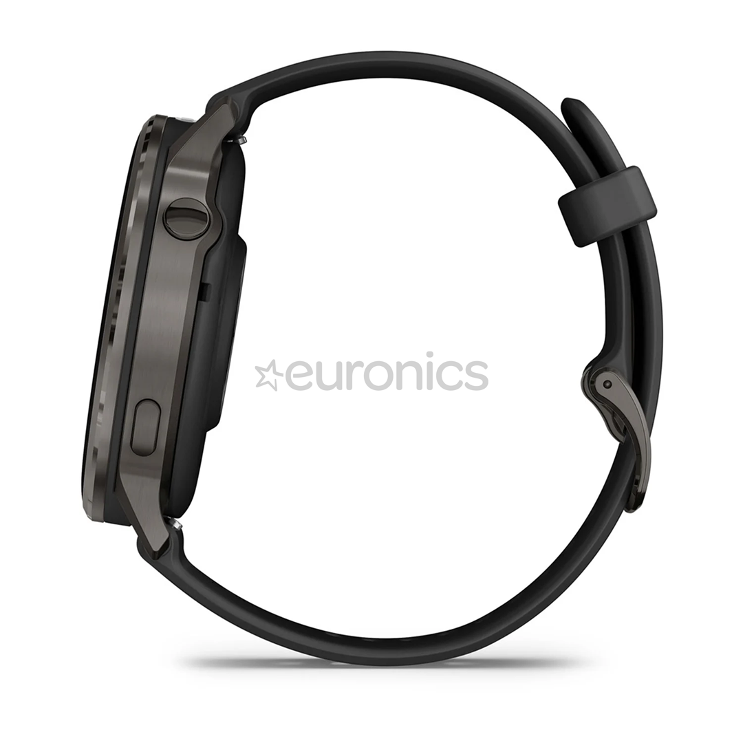 Garmin Venu 4, 45 mm, melna / melna - Viedpulkstenis