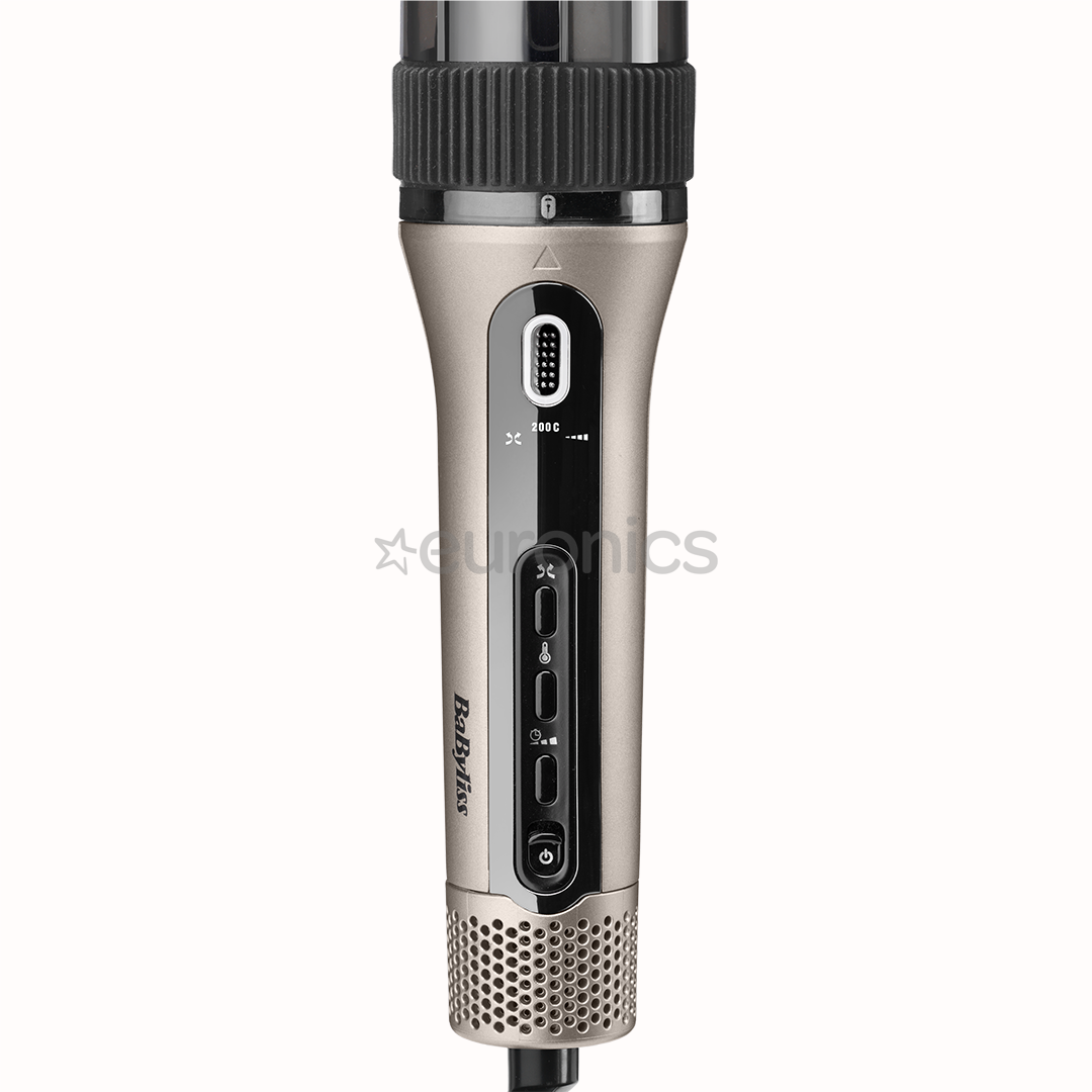 Babyliss Style Secret Air, pelēka/melna - Automātiskās lokšķēres