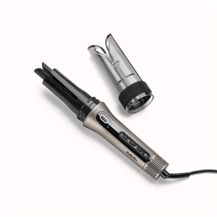 Babyliss Style Secret Air, pelēka/melna - Automātiskās lokšķēres