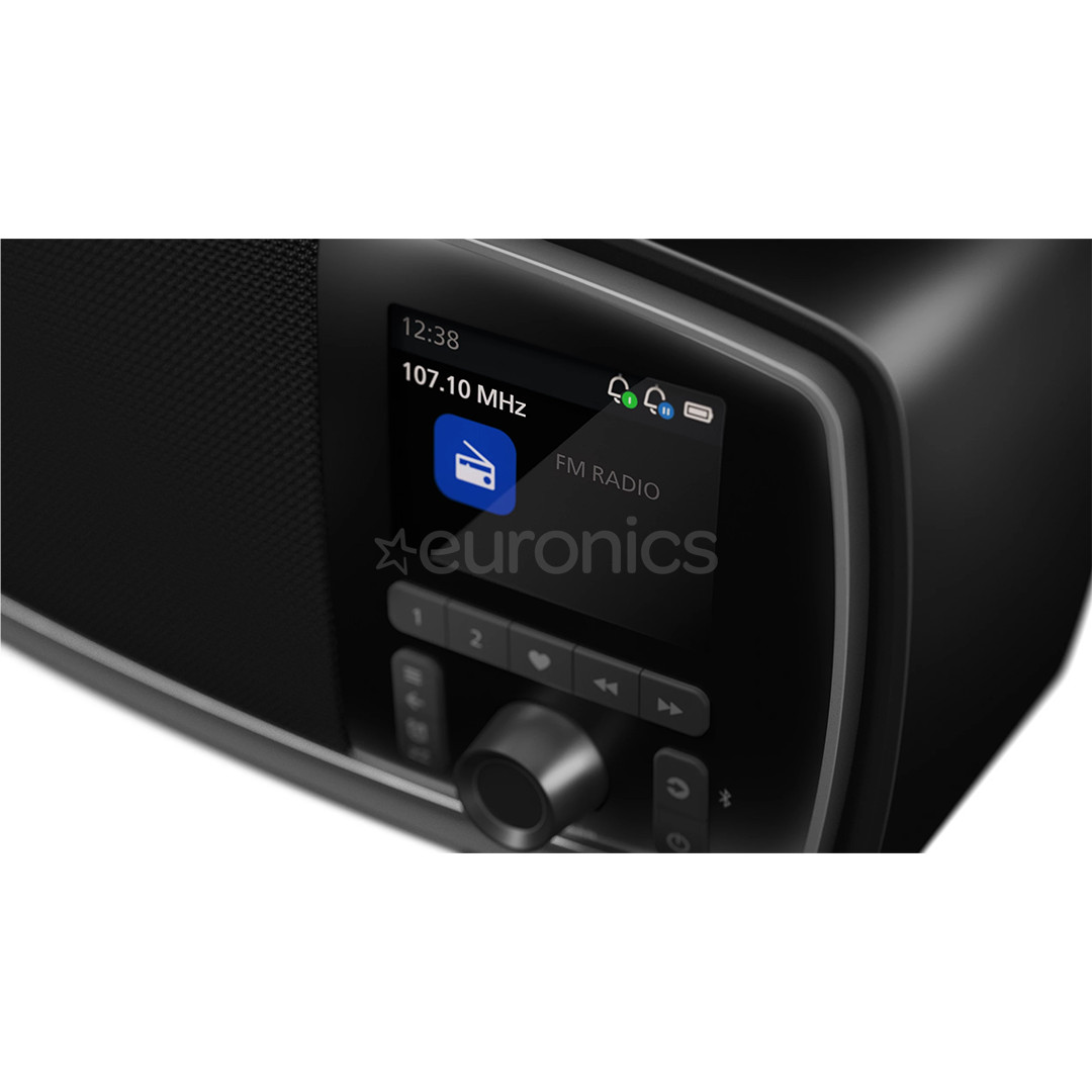 Philips Century, melna - Portatīvais radio