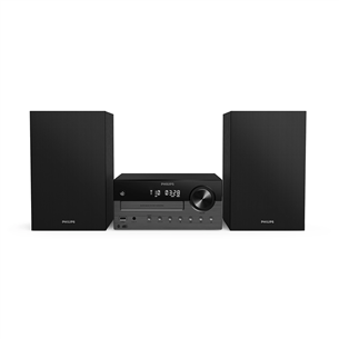 Philips TAM4505M2 Micro Music System, 2.0, melna - Mūzikas sistēma TAM4505M2/12