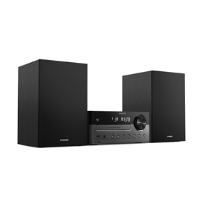 Philips TAM4505M2 Micro Music System, 2.0, melna - Mūzikas sistēma