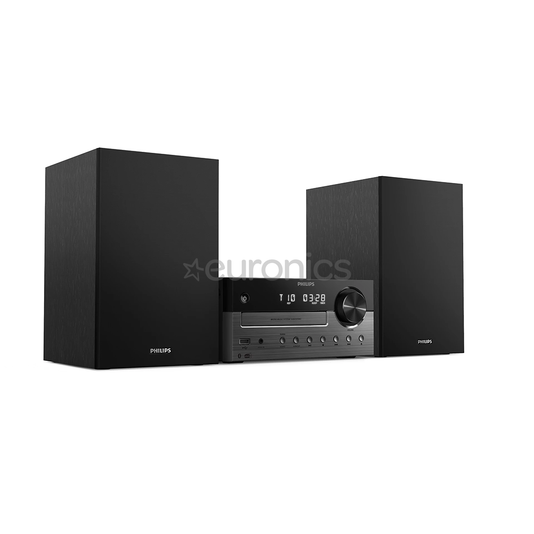 Philips TAM4505M2 Micro Music System, 2.0, melna - Mūzikas sistēma