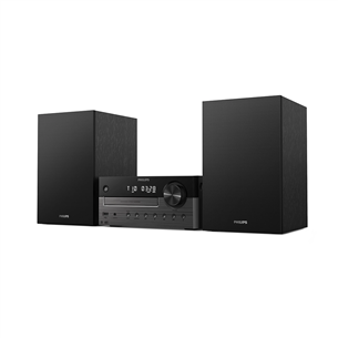 Philips TAM4505M2 Micro Music System, 2.0, melna - Mūzikas sistēma