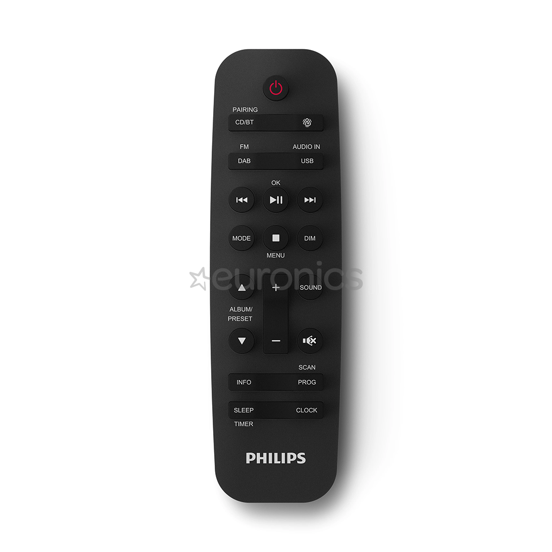Philips TAM4505M2 Micro Music System, 2.0, melna - Mūzikas sistēma