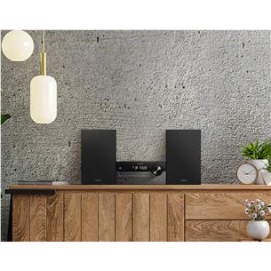 Philips TAM4505M2 Micro Music System, 2.0, black - Music system
