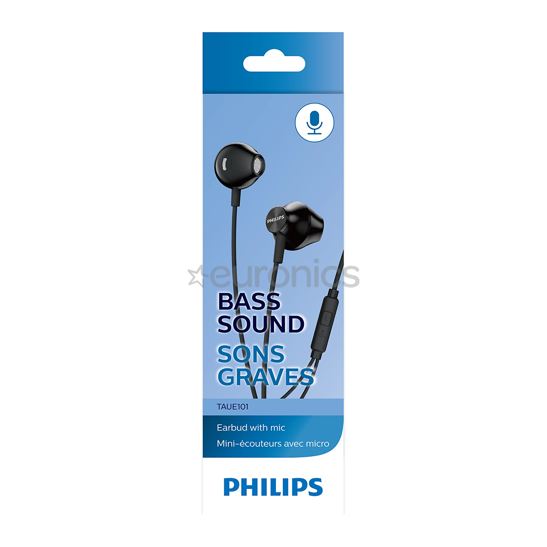 Philips TAUE101, melna - Austiņas