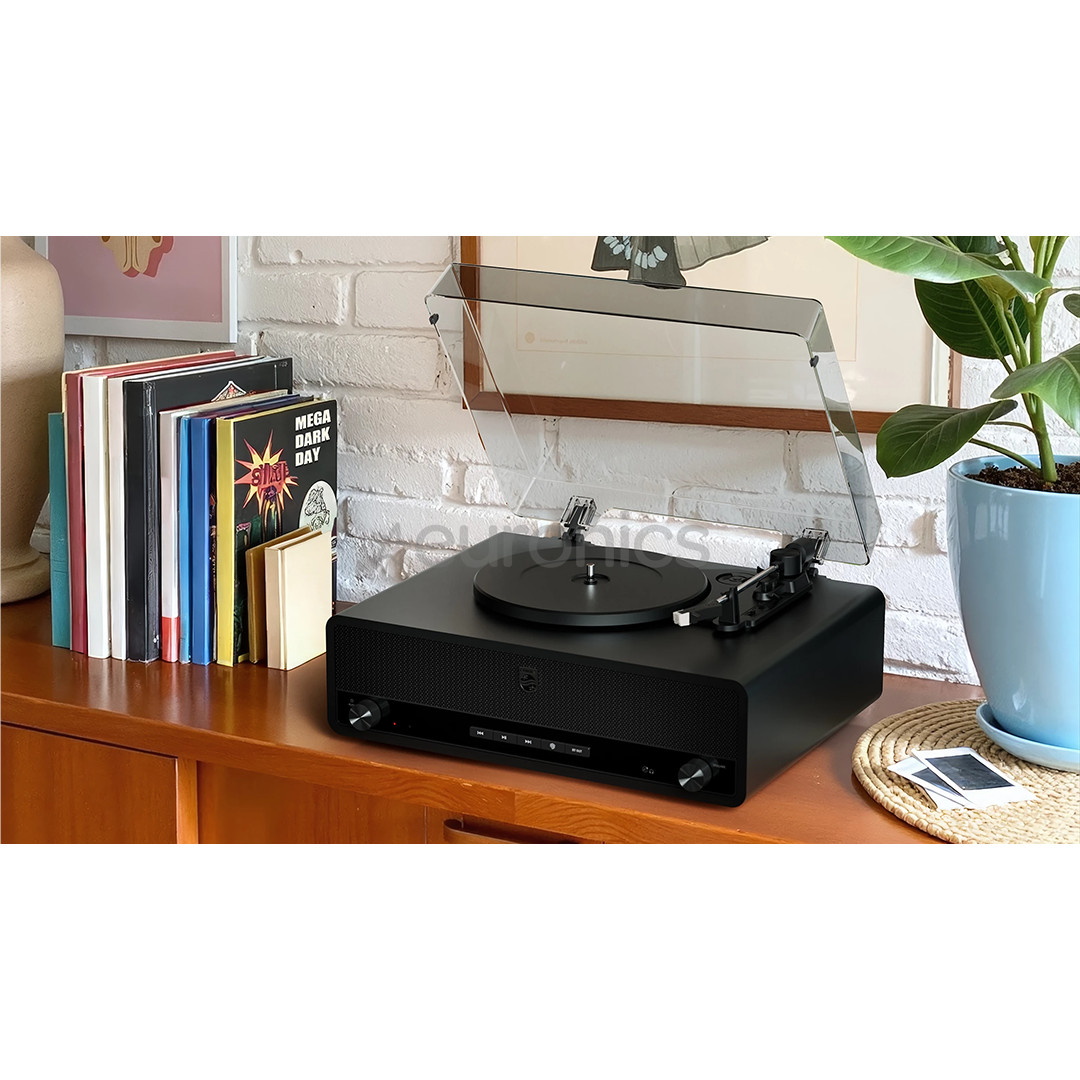 Philips Century The Stevie, melna - Plašu atskaņotājs