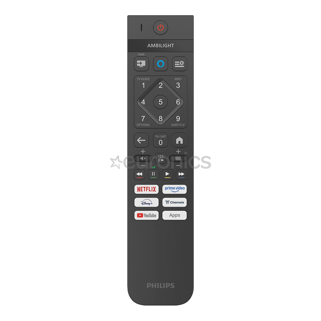 Philips MLED950 The Xtra, 77'', 4K UHD, QD Mini LED, melna - Televizors