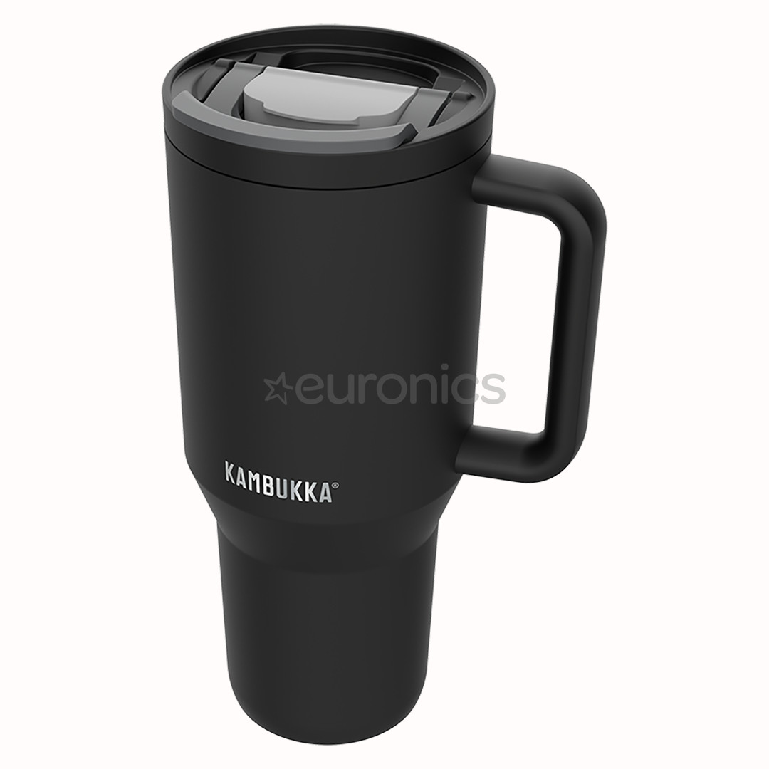 Kambukka Rio Tumbler, 950 ml, Night Rider, melna - Termokrūze