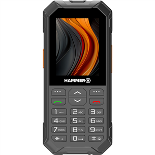 HAMMER 6 LTE, melna - Mobilais telefons TEL000928