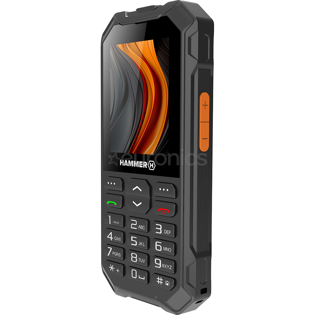 HAMMER 6 LTE, melna - Mobilais telefons