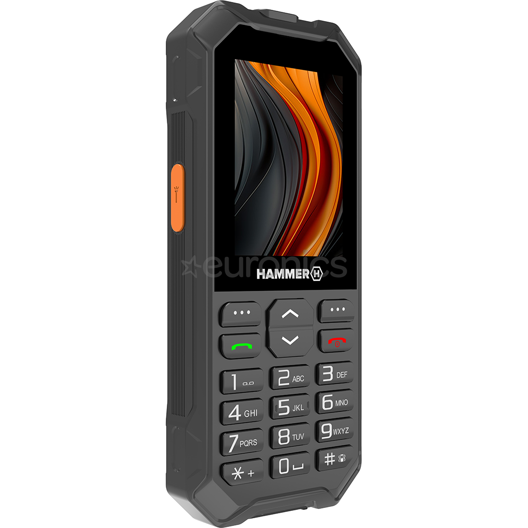 HAMMER 6 LTE, melna - Mobilais telefons