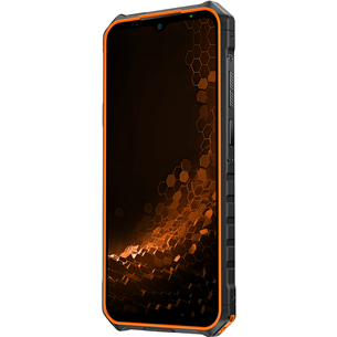 HAMMER Iron V, 6GB, 64GB, oranža - Viedtālrunis