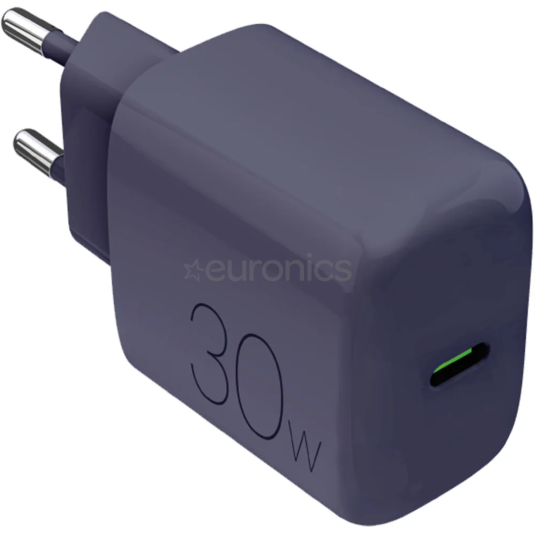 Puro DAILY 1, USB-C, 30 W, crown blue - Power adapter