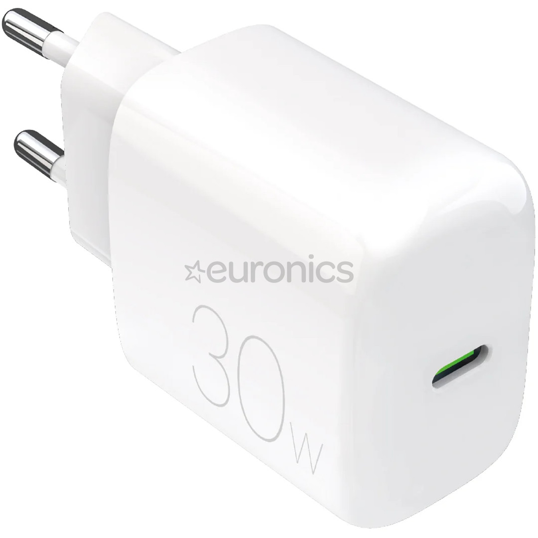 Puro DAILY 1, USB-C, 30 W, white - Power adapter