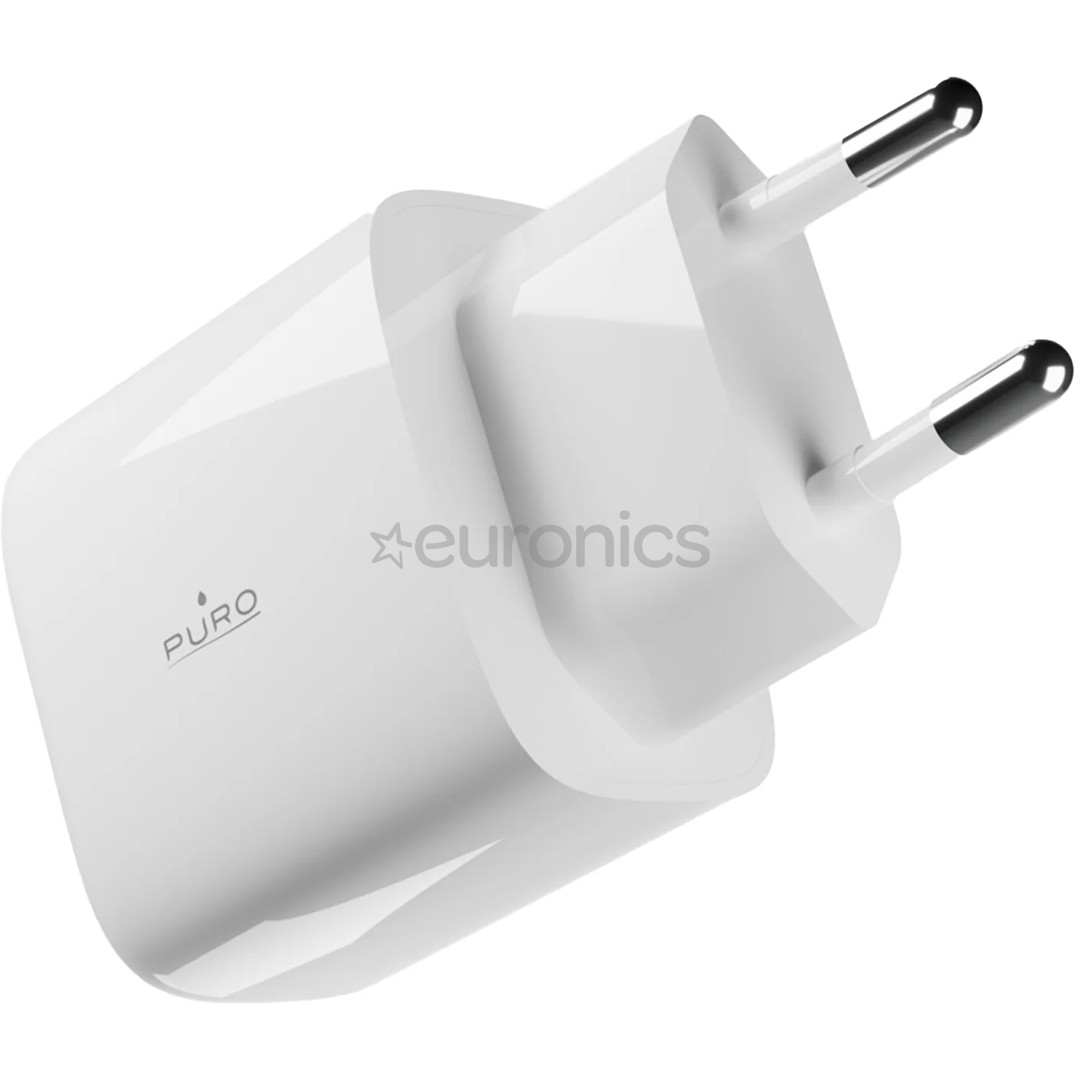 Puro DAILY 1, USB-C, 30 W, white - Power adapter