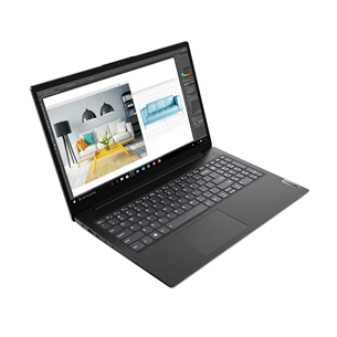 Lenovo V15 G2 ALC, 15,6'', TN, 16 GB, 256 GB, W11P, ENG/ITA, melna - Portatīvais dators