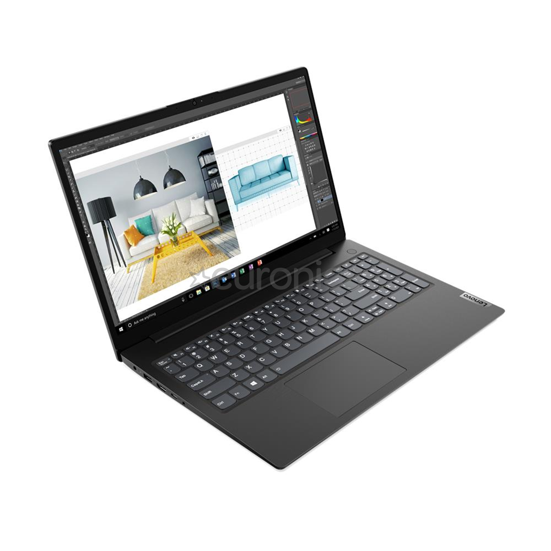 Lenovo V15 G2 ALC, 15,6'', TN, 16 GB, 256 GB, W11P, ENG/ITA, melna - Portatīvais dators