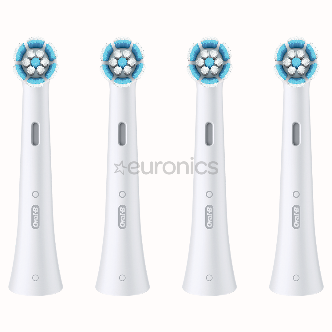 Braun Oral-B GentleCare White, 4 gab., balta - Uzgaļi elektriskajai zobu birstei
