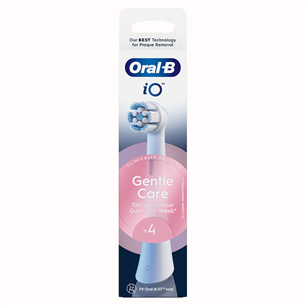 Braun Oral-B GentleCare White, 4 gab., balta - Uzgaļi elektriskajai zobu birstei