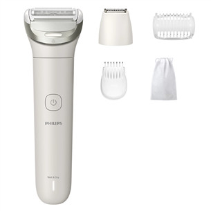 Philips Series 8000, Wet & Dry, bēša - Sieviešu skuveklis BRL147/00