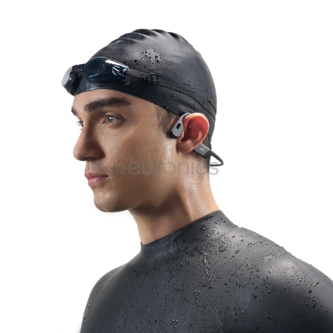 Shokz Open Swim Pro, grey - Open-ear wireless headphones