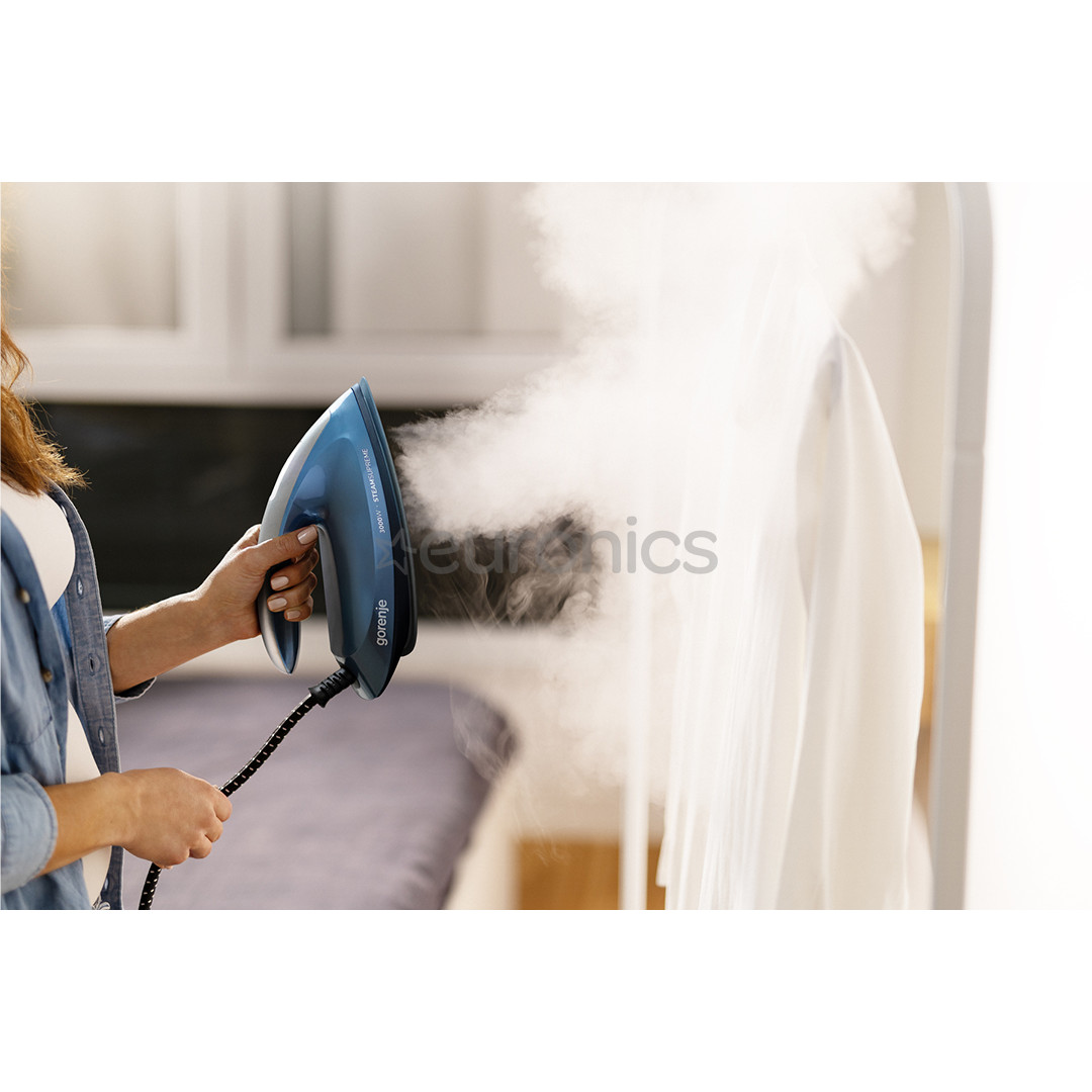 Gorenje, 3000 W, zila - Gludināšanas sistēma