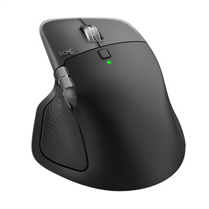 Logitech MX Master 4, melna - Bezvadu datorpele