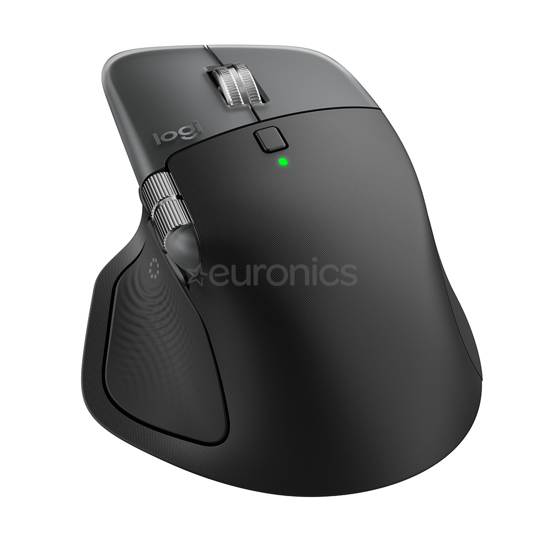 Logitech MX Master 4, melna - Bezvadu datorpele