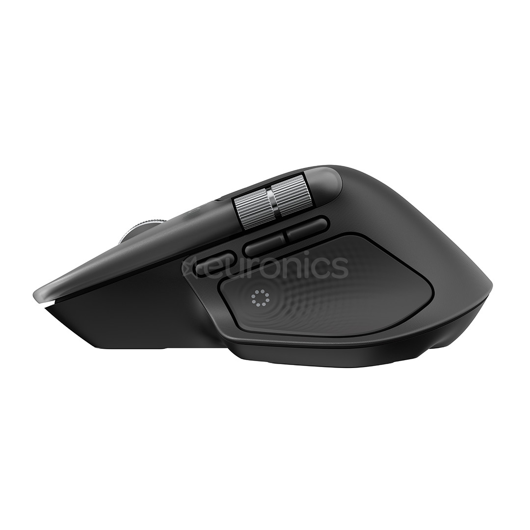 Logitech MX Master 4, melna - Bezvadu datorpele