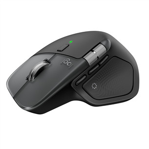 Logitech MX Master 4, melna - Bezvadu datorpele