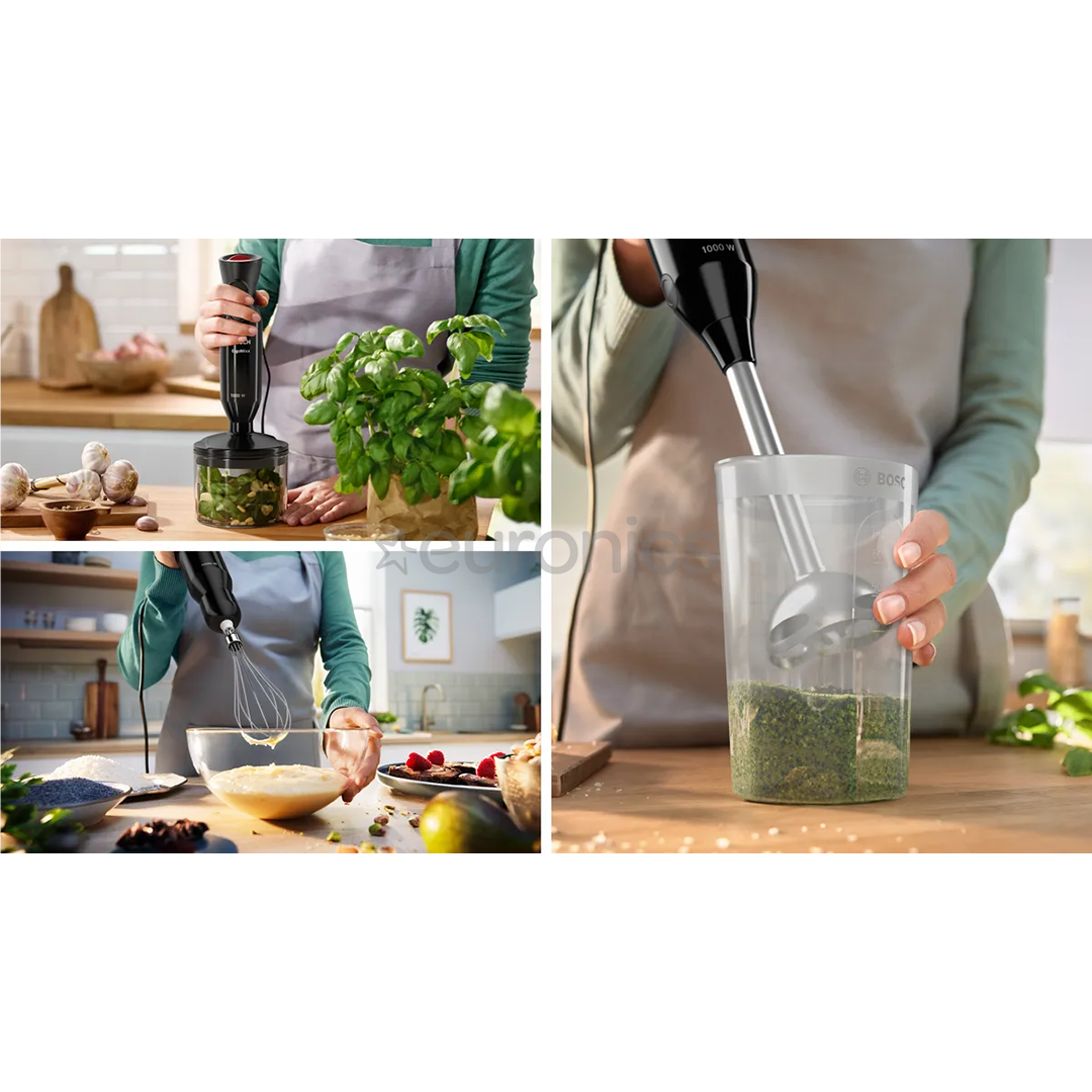 Bosch ErgoMixx, 1000 W, black - Hand blender